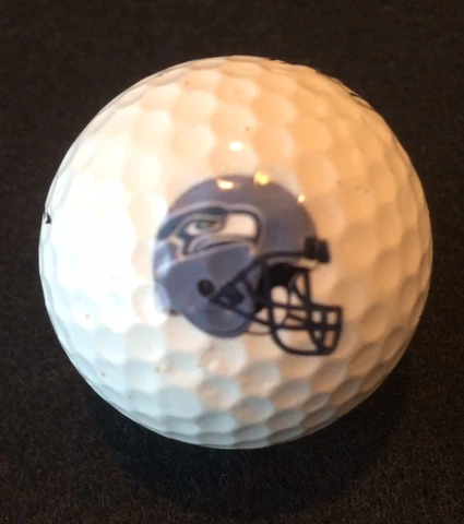 Seattle Seahawks Golf Ball!  Russel Wilson, Richard Sherman Cover