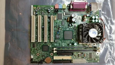 Intel D815EGEW Motherboard Pentium 3 1.33Ghz 256MB Socket 370 VGA Audio Retro - Image 1 of 4