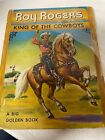Vintage Roy Rogers A Big Golden Book "King of the Cowboys"  Oversize 1953