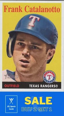 2007 Topps Heritage #88 Frank Catalanotto - Image 1 of 2