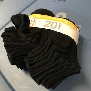 Wonder Nation Girls' No Show Socks 20 Pair Size M 6-10.5 Multi Pack NEW - Picture 1 of 6