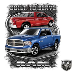 Camiseta DryBlend® para adultos - (GUTS & GLORY RAM - DODGE/CAMIÓN) - Imagen 1 de 43