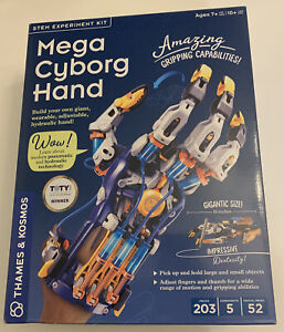 New Mega Cyborg Hand STEM Experiment Kit Pneumatic & Hydraulic Technology