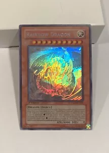 🌈 RAINBOW DRAGON 🐉 1st EDITION! GHOST RARE HOLO TAEV-EN006 YuGiOh! TCG - Picture 1 of 7