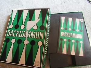 1975 Reiss Games Marke BACKGAMMON komplett KOSTENLOSER VERSAND - Bild 1 von 4