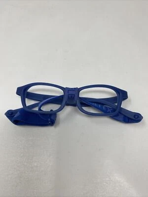 MIRAFLEX KIDS ITALY EYEGLASSES MAYAN 1 39/14/124 BLUE M243 - Image 1 of 3