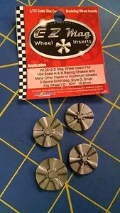 EZ Mag WI 2912-S 5-Spoke Mag Wheel Insert Style 3 1/24 Mid-America Naperville - Picture 1 of 3