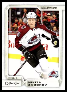 Tarjeta de hockey 2018-19 O-Pee-Chee #454 Nikita Zadorov Colorado Avalanche - Imagen 1 de 2
