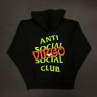 Ds Auth Anti Social Social Club Virgo Black Hoodie Zodiac Aw21 S-Xxl Kkoch Cpfm