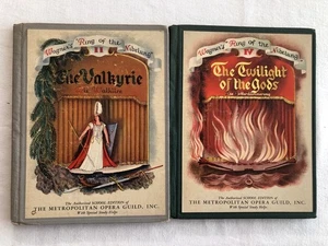 VTG Wagner’s Ring of the Nibelung Book Lot: Valkyrie/Twilight of the Gods (1938) - Imagen 1 de 14