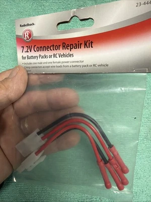 Radioshack 7.2 V Connector Repair Kit For Battery Packs Or Rc Vehicles - Image 1 of 4
