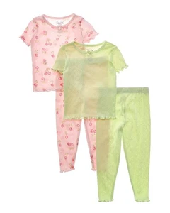 Rene Rofe 4Pc Precious Pointelle Pajama Set - Picture 1 of 6