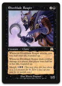 Ebonblade Reaper #141 (Foil) (NM) Onslaught ONS Magic MTG - Picture 1 of 2