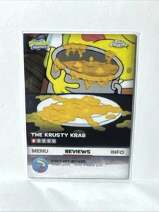 2025 Topps Chrome Bob Esponja Reseñas The Krusty Krab WOW Soup BB-12 - Imagen 1 de 10