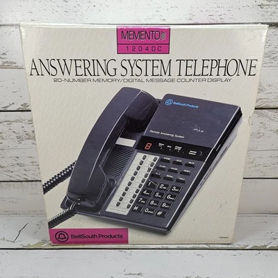 BellSouth Memento Answering System Telephone 1204DC 1992 Landline New Open Box - Image 1 of 4