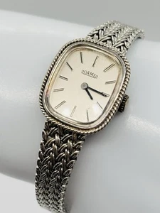 Reloj mecánico suizo vintage ROAMER 17 joyas de plata maciza 925 - Imagen 1 de 23