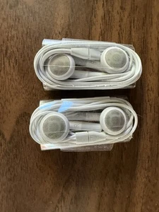 OEM Classic Apple Earphones Earbuds Headphones Mic iPhone 2G 3 3G 4 4S 5 5S 6 6+ - Zdjęcie 1 z 2