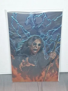 LIMITED TO 10 TRIBUTE OZZY OSBOURNE METAL JONATHAN URIBE COVER NYCC NM - Picture 1 of 2