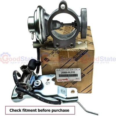 Genuine Toyota Hilux KUN26 1KD 3.0 Diesel Exhaust Gas Recirculation EGR Valve - Image 1 of 4