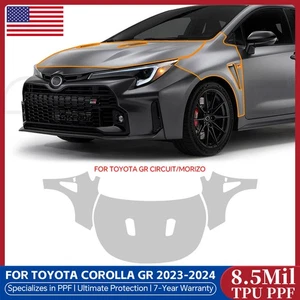 Hood Precut Paint Protection Film For Toyota GR Corolla Circuit/Morizo 2023-2024 - Picture 1 of 17