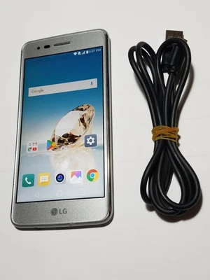 Rare Basic 4G Small T-Mobile MetroPCS LG Aristo MS210 Android Touch Cell Phone - Image 1 of 4