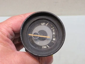 Vintage OMC (?) Marine Trim Gauge - Foto 1 di 2