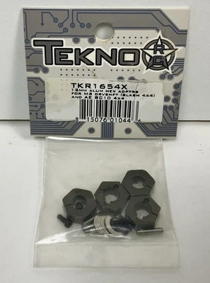 Tekno RC TKR1654x Aluminum Hex Adapter 12mm M6 Driveshaft SC10 Slash Stampede - Image 1 of 2