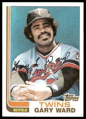 1982 Topps #612 Gary Ward Minnesota Twins - Image 1 of 2