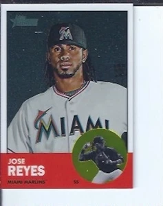 Jose Reyes 2012  Topps Heritage Chrome #ed / 1963 - Picture 1 of 1