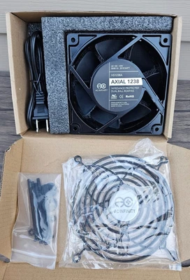 AC Infinity AXIAL 1238, Muffin Fan, 120V 120mm x 38mm High 120mm, Aluminum z15 - Image 1 of 2
