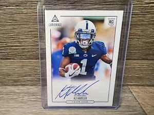 KJ HAMLER 2020 PANINI LUMINANCE RC AUTOGRAPHED NFL # Y0-KH - Picture 1 of 10