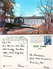Indiana Parke County Covered Bridge Posted 1969 to Peninsula OH VTG Postcard
