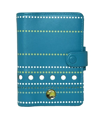 Radley Filofax/Organizer Essentials Türkis Blau Leder Neu UVP 55 - Bild 1 von 4