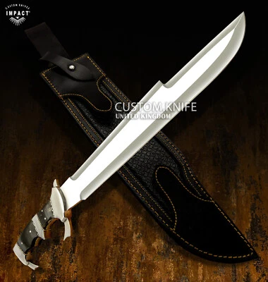 Impact Cutlery 1-of-a-Kind Custom Full Tang Predator Sub-Hilt Bowie Knife | D2 - Image 1 of 4