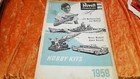 Revell Authentic KIts/Hobby KIts Katalog 1959