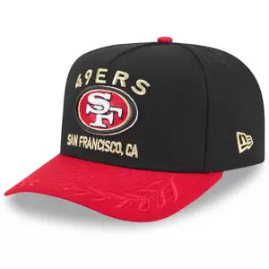 San Francisco 49ers New Era 2025 NFL Draft A-Frame 9FIFTY Snapback Hat Cap Men's - Picture 1 of 5