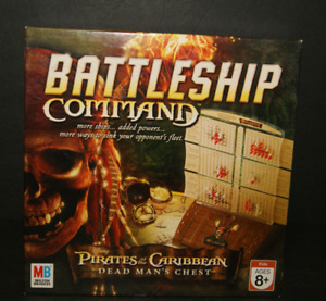 Battleship Board Game Pirates of the Caribbean Dead Man's Chest Command COMPLETE