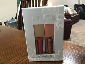 STILA TWINKLE OF AN EYE LIQUID EYE SHADOW DUO GORGEOUS! NEW FREE SHIP! - Picture 1 of 2