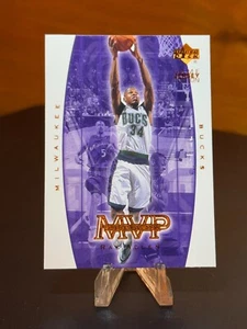 2000-01 Upper Deck - Game Jersey Edition #405 Ray Allen - Milwaukee Bucks - Picture 1 of 2