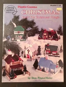 Plastic Canvas CHRISTMAS VOL #3 THE CHRISTMAS VILLAGE by American School of Need - Picture 1 of 2