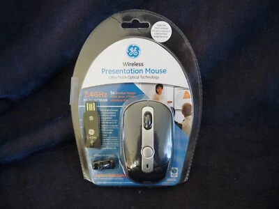 GE 98505 Wireless Mini Presenter Mouse With Built-in Laser Pointer - Image 1 of 2