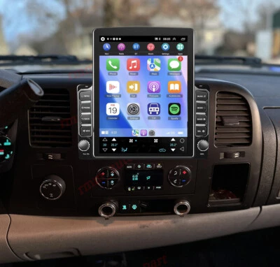 Radio GPS Android 15 Carplay para Chevrolet Silverado 1500 2500 3500 2007-2014 Foto 1 de 4