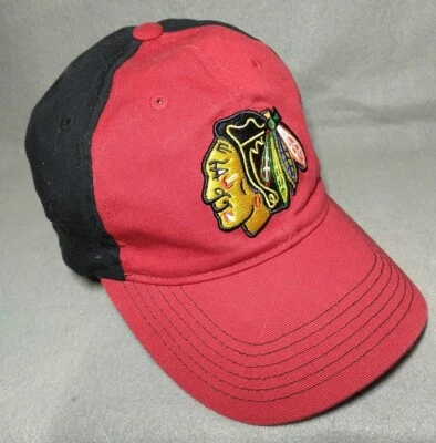 Chicago Blackhawks Hockey Team Cap (Size)=OSFA  - Image 1 of 4
