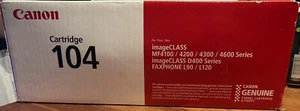 Canon 104 Black Toner Cartridge 0263B001[BA] - Picture 1 of 6