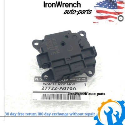 Actuador de puerta mezcla de calentador OEM 27732-A070A para Nissan Máxima Murano Pathfinder Foto 1 de 4