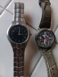 2 vintage Indeglo TIMEX, and Cole mens wrist watches - Picture 1 of 6