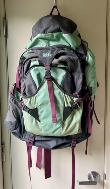 REI 绿色野营和远足背包和包  eBay