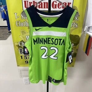 Camiseta deportiva Andrew Wiggins #22 Minnesota Timberwolves Nike talla 44-verde medio - Imagen 1 de 12