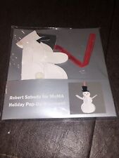 MOMA Robert Sabuda Snowman Ornament Pop-up New