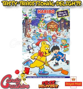 Haribo Brilla en la Oscuridad Calendario de Adviento Retro Navidad Navidad Adviento Calendario - Imagen 1 de 1
